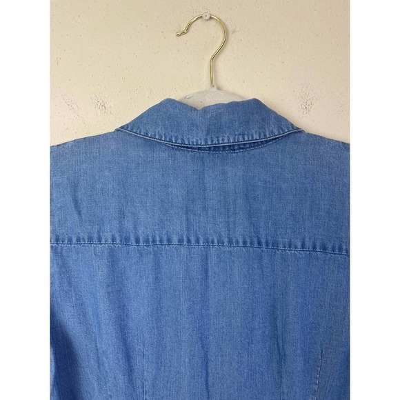 Soft Surroundings Denim Tencel Tunic Top Size XS - Picture 6 of 8